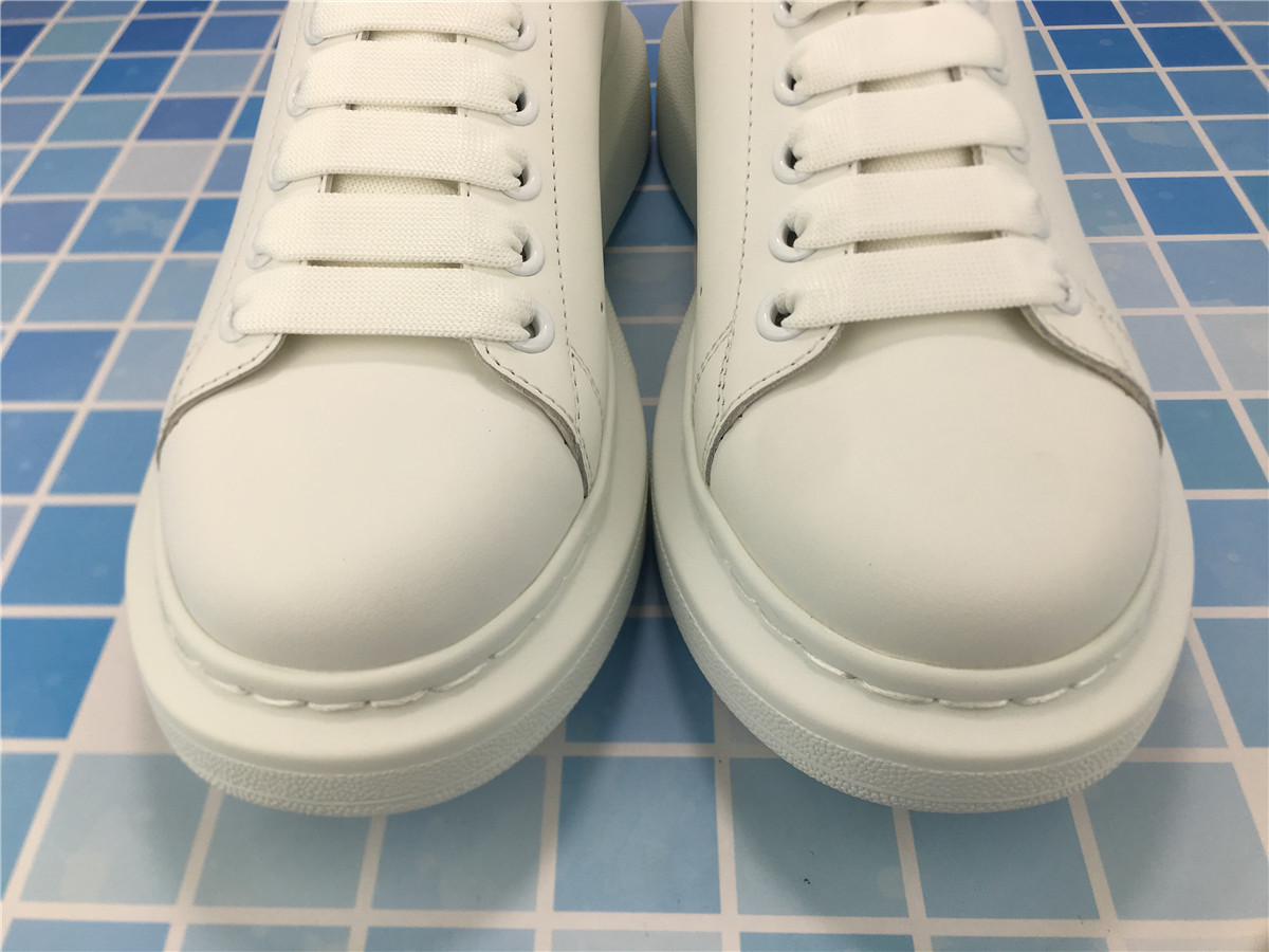 ALEXANDER MCQUEEN WHITE/SHOCK PINK Oversized Sneakers 561726WHVI59375